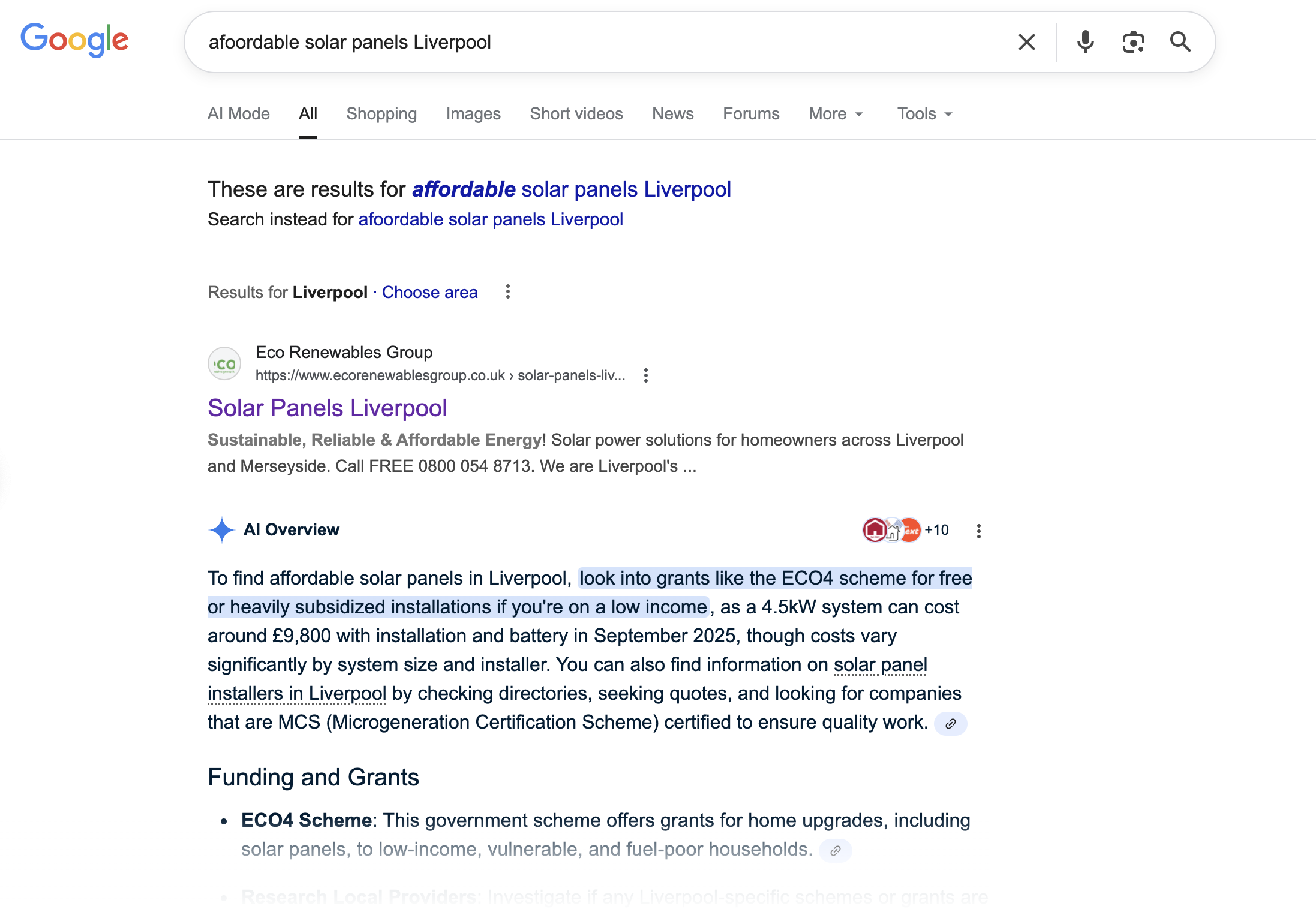 Solar SEO Case Study