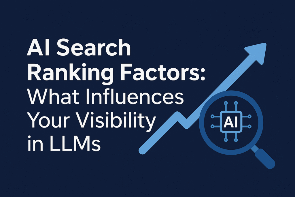 AI Search Ranking Factors